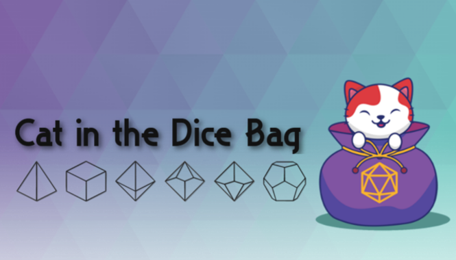 Visitenkarte von Cat in the Dice Bag