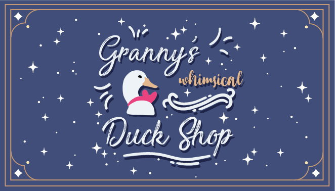 Visitenkarte von Granny's whimsical Duck Shop