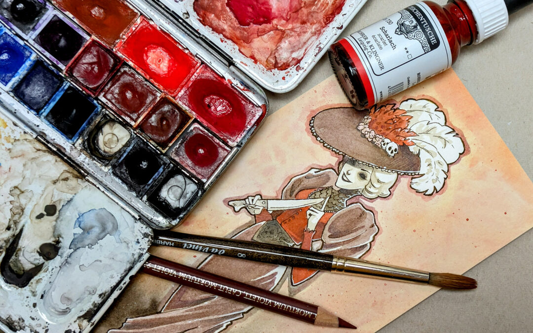 Aquarell und Tusche für Anfänger