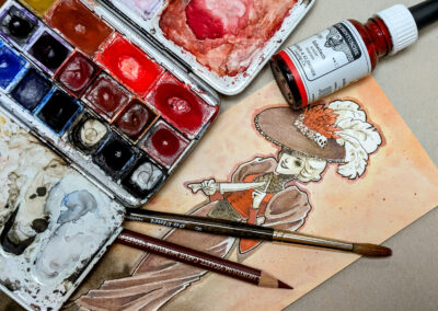 Aquarell und Tusche für Anfänger