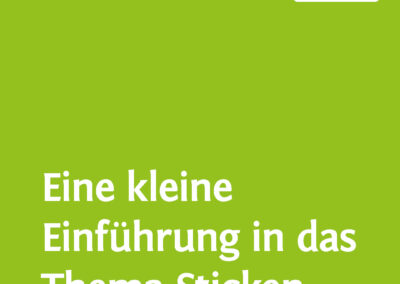 Schick Bestickt! – Ob per Hand oder Maschine