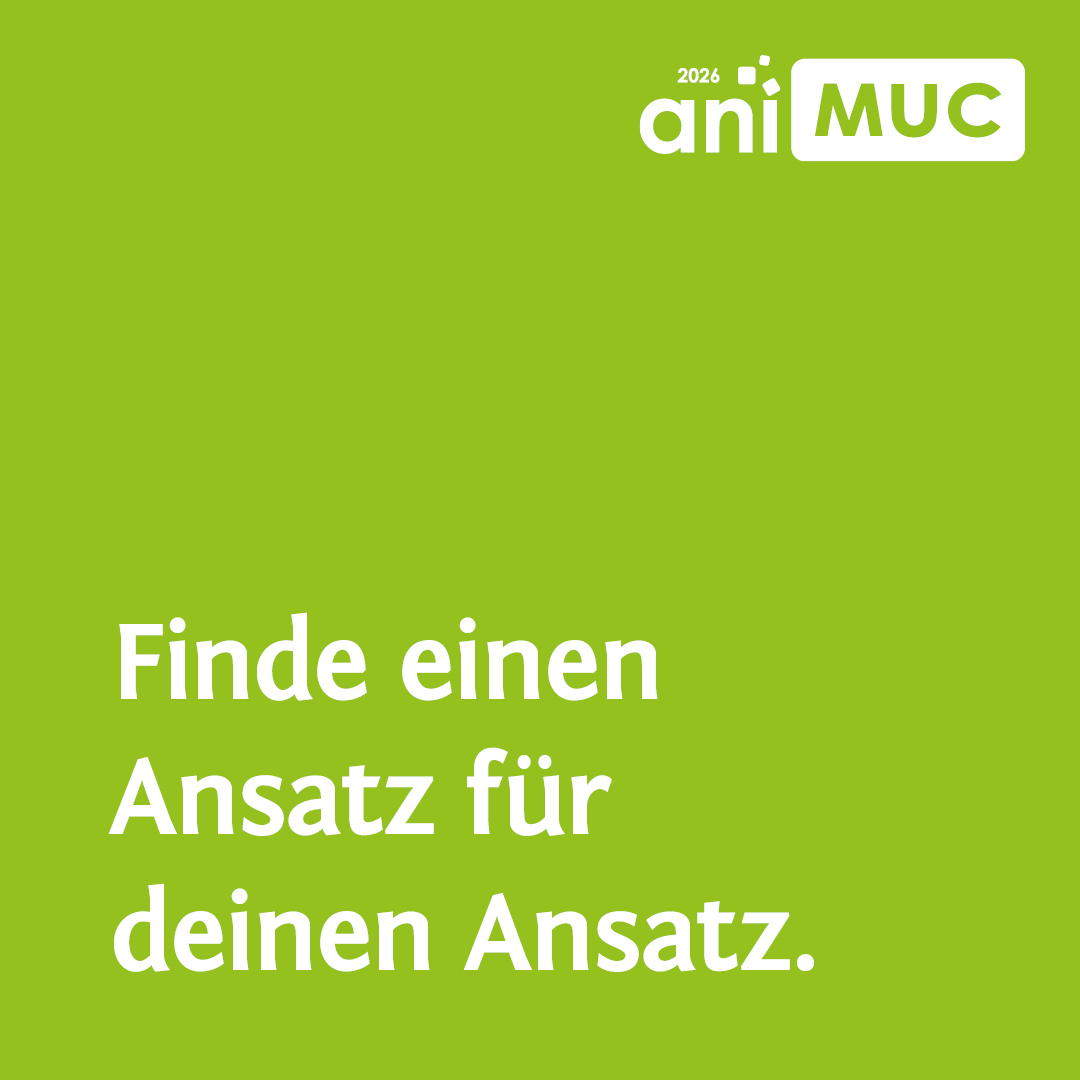 Text auf grün: Finde einen Ansatz für deinen Ansatz.