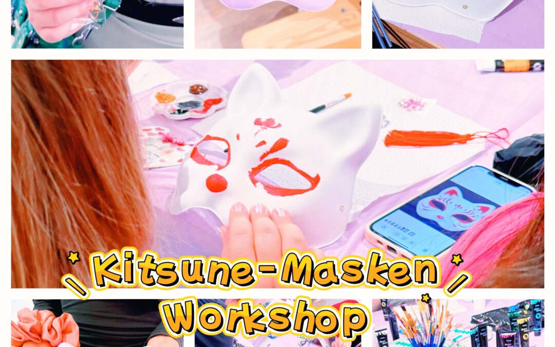 Gestalte deine eigene japanische Kitsune-Maske!