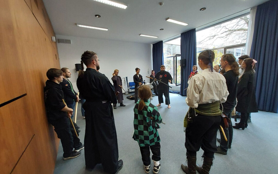 Japanische Kampfkunst für Cosplay
