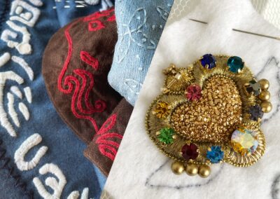 Handstickerei für Cosplay