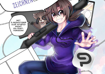 Manga & Webtoon Zeichnen mit CSP – Der Workshop zum Buch